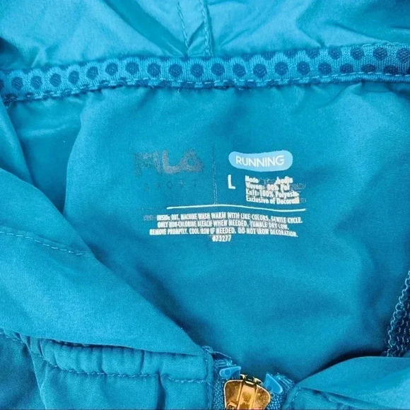 Fila Running 3M packable full zip nylon jacket - Picture 8 of 12